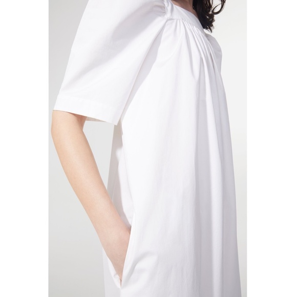 Rodebjer Donya Cotton Nap Dress in White Size Small S - Picture 3 of 4